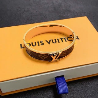 Louis Vuitton Monogram Shadow Cuff Bracelet