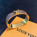 Louis Vuitton Monogram Shadow Cuff Bracelet
