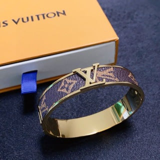 Louis Vuitton Monogram Shadow Cuff Bracelet
