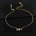 Louis Vuitton Butterfly Charm Signature Chain Necklace
