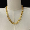 Louis Vuitton Golden Frame Link Chain Necklace