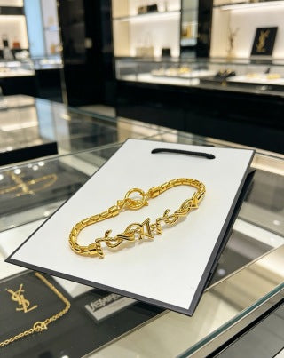 YSL Cassandre Éclat Chain Bracelet