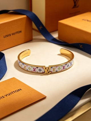 Louis Vuitton Multicolor Monogram Open Cuff Bracelet