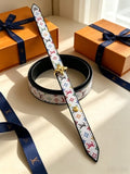 Louis Vuitton Multicolor Monogram Wrap Leather Bracelet