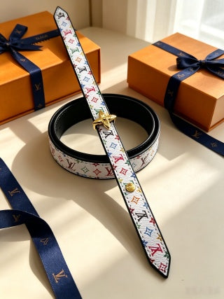 Louis Vuitton Multicolor Monogram Wrap Leather Bracelet