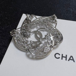 Chanel Timeless Camellia Signature Brooch