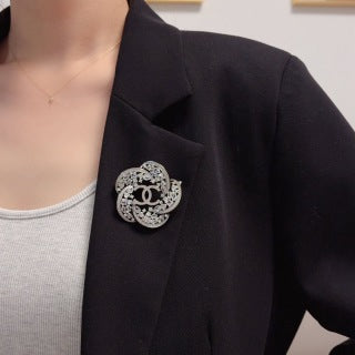 Chanel Timeless Camellia Signature Brooch