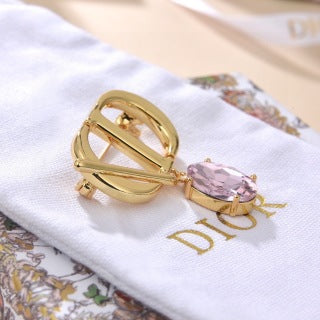 Dior Éclat Gemstone Ribbon Brooch