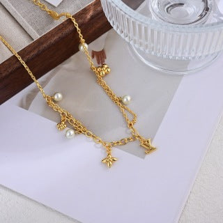 Louis Vuitton Blossom Charm Fine Chain Bracelet