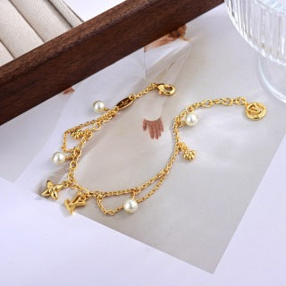 Louis Vuitton Blossom Charm Fine Chain Bracelet