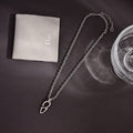 Dior Minimal Logo Pendant Necklace