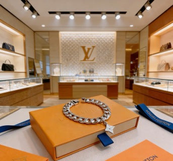 Louis Vuitton Star Blossom Link Chain Bracelet