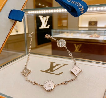 Louis Vuitton Turquoise Blossom Star Charm Bracelet