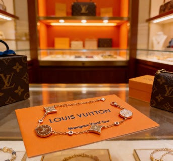 Louis Vuitton Color Blossom Floral Charm Bracelet
