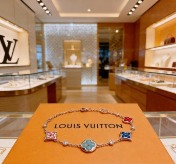 Louis Vuitton Color Blossom Floral Charm Bracelet