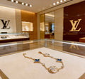 Louis Vuitton Sapphire Star Blossom Chain Bracelet