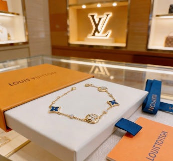 Louis Vuitton Sapphire Star Blossom Chain Bracelet