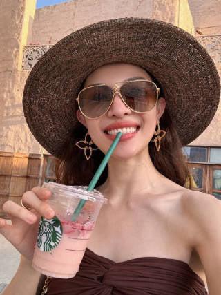 Louis Vuitton Star Blossom Pavé Drop Earrings