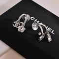 Chanel Elegant Charm Drop Earrings