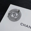 Chanel Radiant Crystal Halo CC Brooch