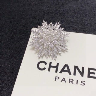 Chanel Radiant Sunburst Crystal Brooch