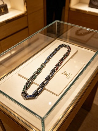 Louis Vuitton Prism Link Statement Necklace