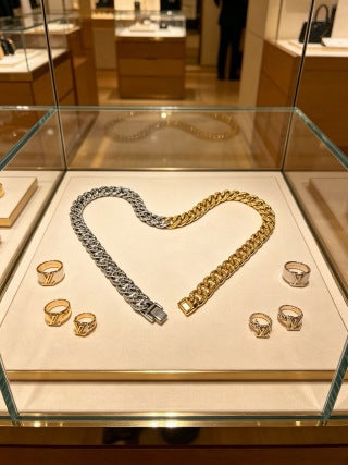 Louis Vuitton Golden Fusion Chain Necklace