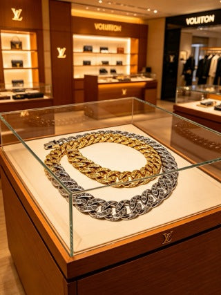 Louis Vuitton Golden Fusion Chain Necklace