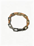 Louis Vuitton Orange Accent Link Bracelet