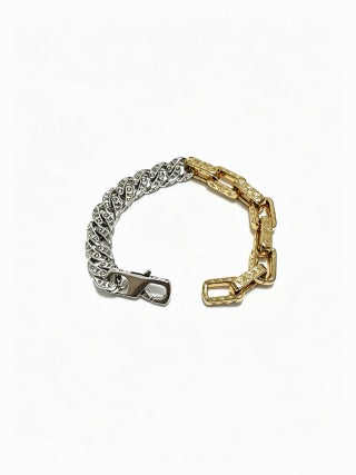 Louis Vuitton Dual Tone Heritage Link Bracelet