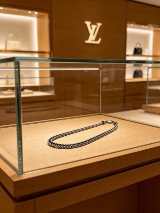 Louis Vuitton Cobra Link Chain Necklace