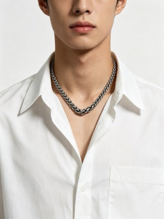 Louis Vuitton Interlock V Chain Necklace