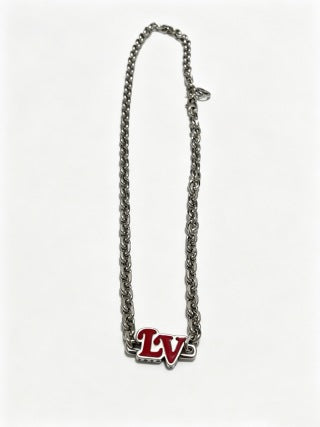 Louis Vuitton Ruby Monogram Pendant Necklace