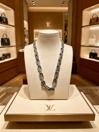 Louis Vuitton Heritage Monogram Statement Necklace