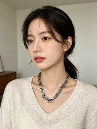 Louis Vuitton Heritage Monogram Statement Necklace