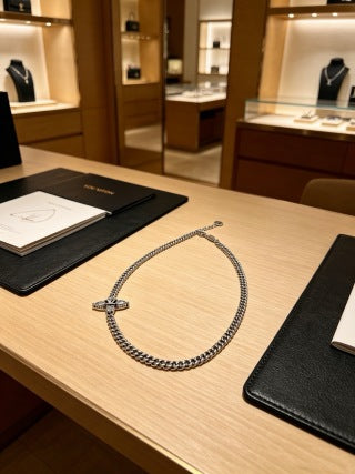 Louis Vuitton Celestial Cross Charm Necklace
