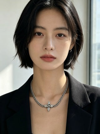 Louis Vuitton Celestial Cross Charm Necklace