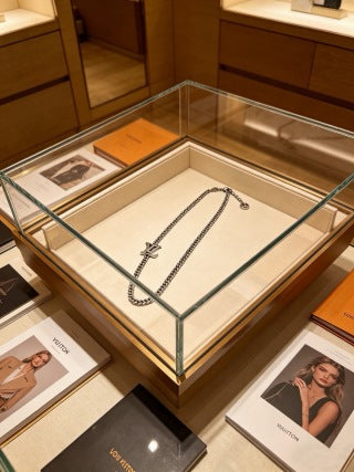 Louis Vuitton Monogram Edge Chain Necklace