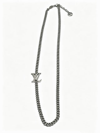 Louis Vuitton Monogram Edge Chain Necklace