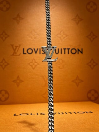 Louis Vuitton Monogram Edge Chain Necklace