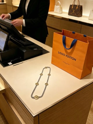 Louis Vuitton Signature Link Chain Necklace