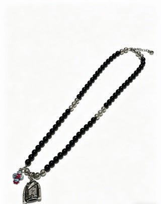 Louis Vuitton Midnight Pearl Pendant Necklace