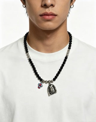 Louis Vuitton Midnight Pearl Pendant Necklace