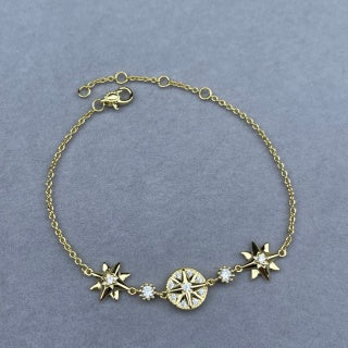 Dior Rose des Vents Celestial Star Chain Bracelet