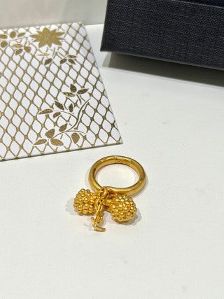 YSL Cassandre Charm Signet Ring