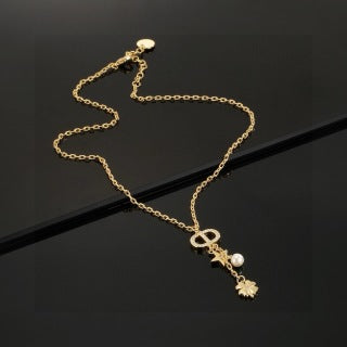 Dior Jardin Charm Pearl Necklace