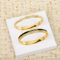 Dior Crystal Line Signature Bangle