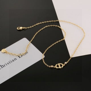 Dior Celestial Chain Logo Necklace