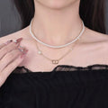 Dior Étoile Pearl Layered Necklace