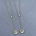 Dior Celestine Star Compass Pendant Necklace